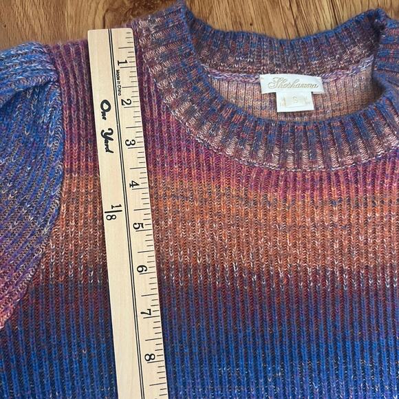 Shoshanna Ridley Ombre Ribbed Knit Sweater Dress Size S - Picture 8 of 9